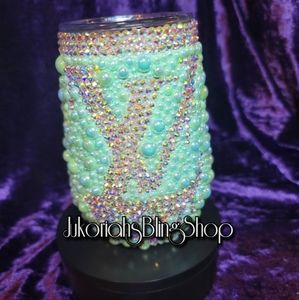 Bling stainless steel wine tumbler